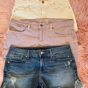 Cut off short trio bundle!